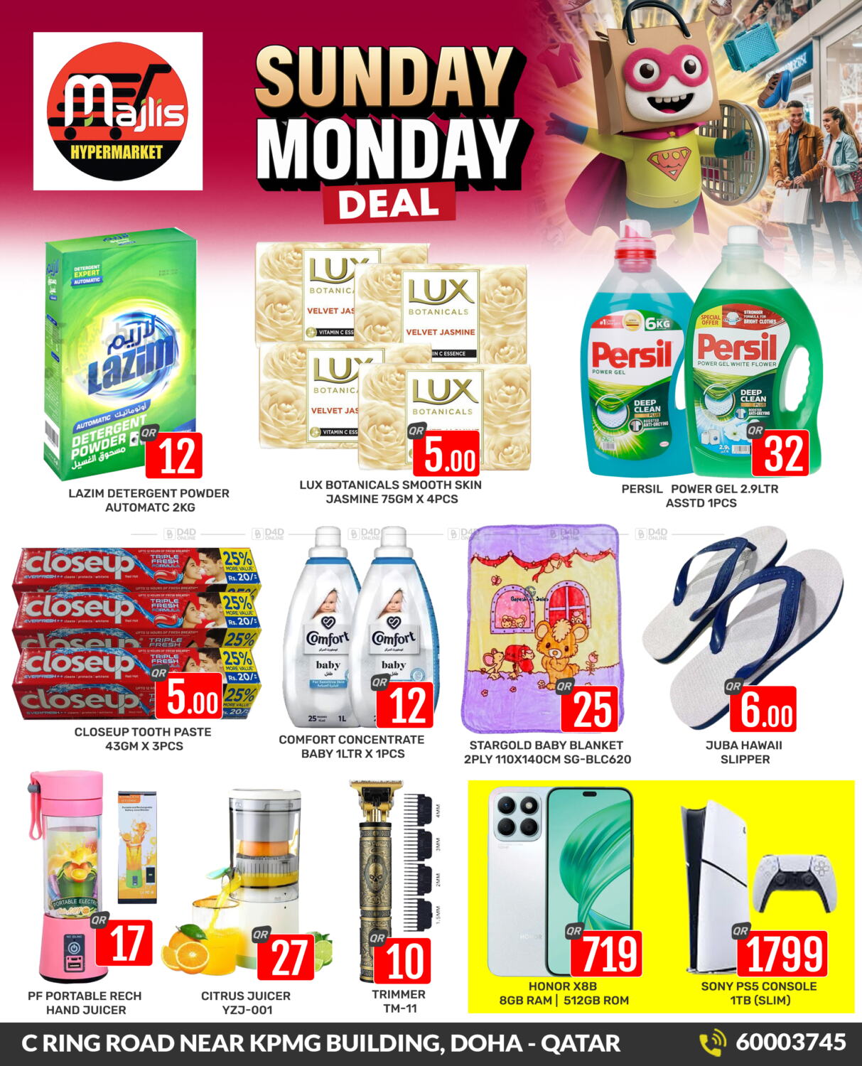 Majlis Hypermarket Sunday Monday Deals In Qatar Doha Till 22nd July