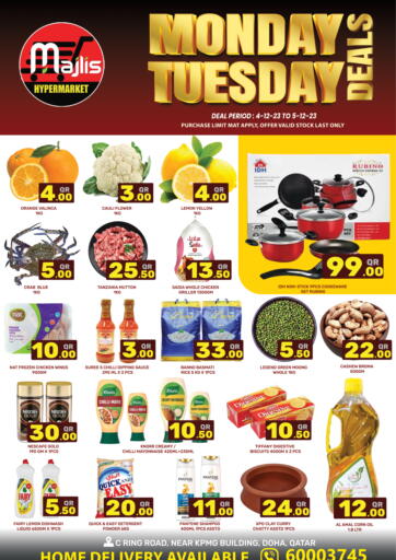 Majlis Hypermarket Monday Tuesday Deals In Qatar Doha Till 5th December