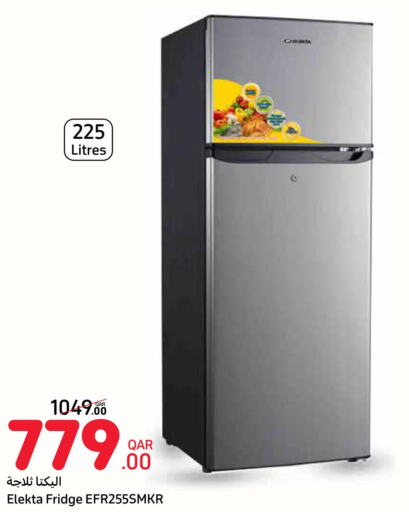 ELEKTA Refrigerator  in Carrefour in Qatar - Al Wakra