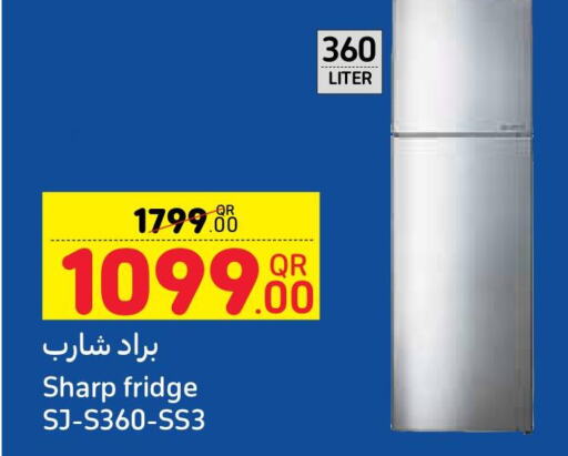 SHARP Refrigerator  in Carrefour in Qatar - Al Wakra