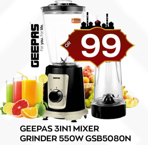 GEEPAS Mixer / Grinder in Dana Hypermarket Qatar Doha D4D Online