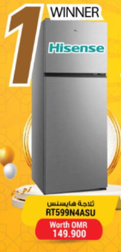 HISENSE Refrigerator  in Sharaf DG  in Oman - Muscat