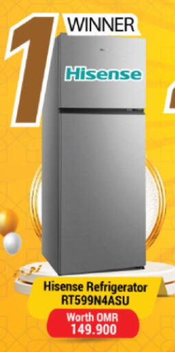 HISENSE Refrigerator  in Sharaf DG  in Oman - Muscat