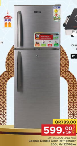 GEEPAS Refrigerator  in Family Food Centre in Qatar - Al Daayen