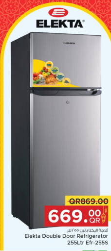 ELEKTA Refrigerator  in Family Food Centre in Qatar - Al Daayen