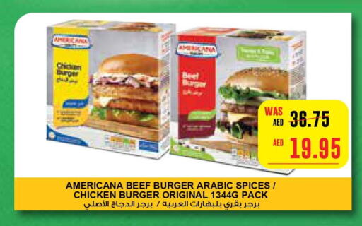 AMERICANA Chicken Burger  in Earth Supermarket in UAE - Abu Dhabi