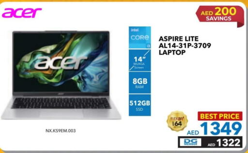 ACER Laptop  in Sharaf DG in UAE - Dubai