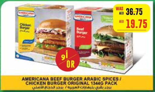 AMERICANA Chicken Burger  in Abu Dhabi COOP in UAE - Abu Dhabi