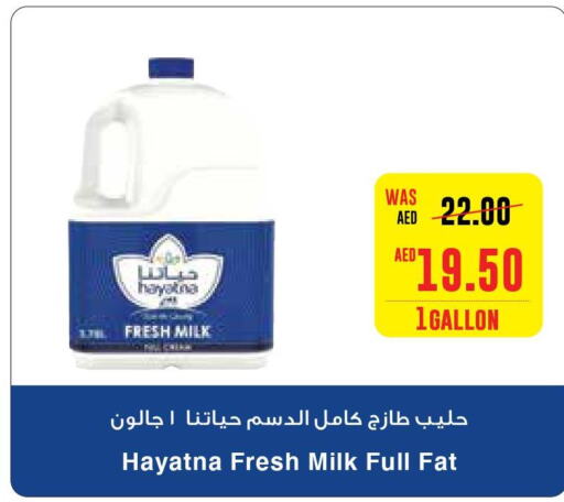 HAYATNA Fresh Milk  in سبار هايبرماركت in الإمارات العربية المتحدة , الامارات - دبي