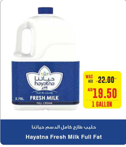 HAYATNA Fresh Milk  in Al-Ain Co-op Society in UAE - Abu Dhabi