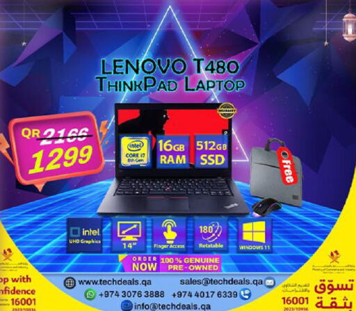 LENOVO Laptop  in Tech Deals Trading in Qatar - Doha