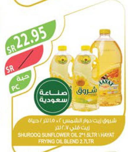 HAYAT Sunflower Oil  in Farm  in KSA, Saudi Arabia, Saudi - Qatif