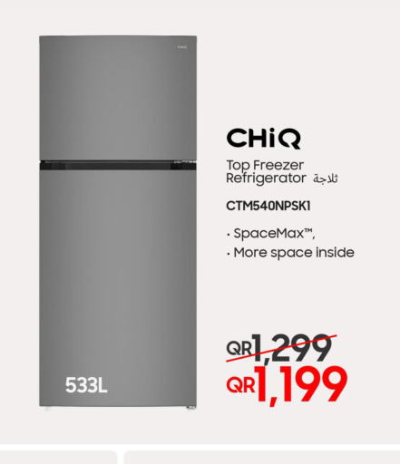 CHIQ Refrigerator  in تكنو بلو in قطر - الضعاين
