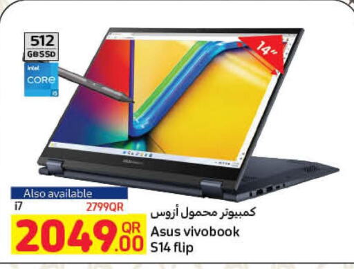 ASUS Laptop  in Carrefour in Qatar - Al-Shahaniya