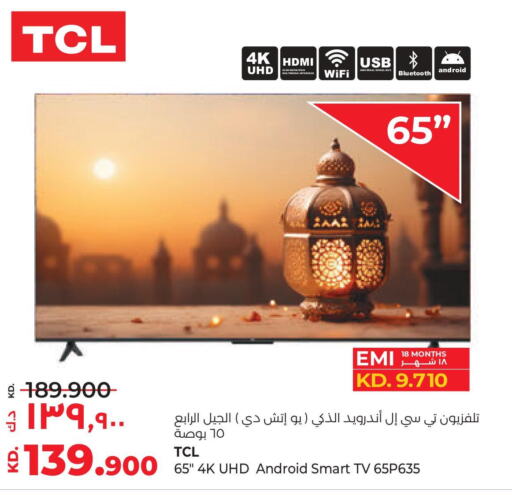 TCL Smart TV  in Lulu Hypermarket  in Kuwait