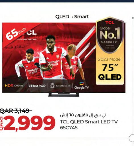 TCL QLED TV  in LuLu Hypermarket in Qatar - Al Rayyan