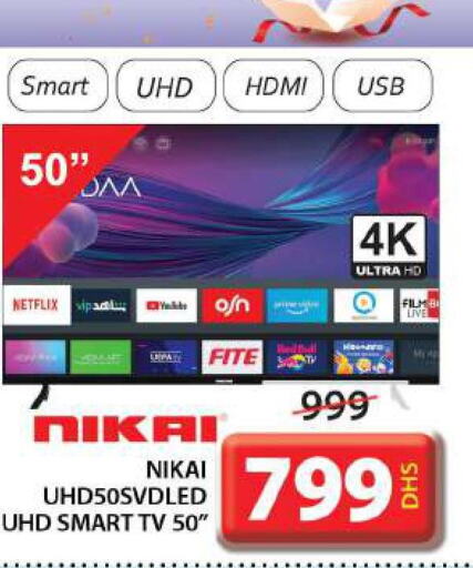 NIKAI Smart TV  in Grand Hyper Market in UAE - Sharjah / Ajman