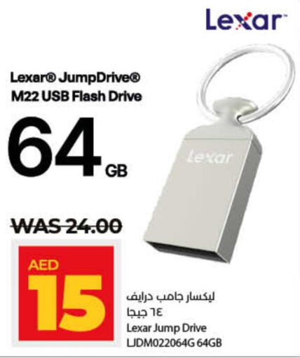 LEXAR Flash Drive  in Lulu Hypermarket in UAE - Ras al Khaimah