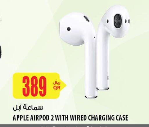 APPLE Earphone  in شركة الميرة للمواد الاستهلاكية in قطر - الدوحة