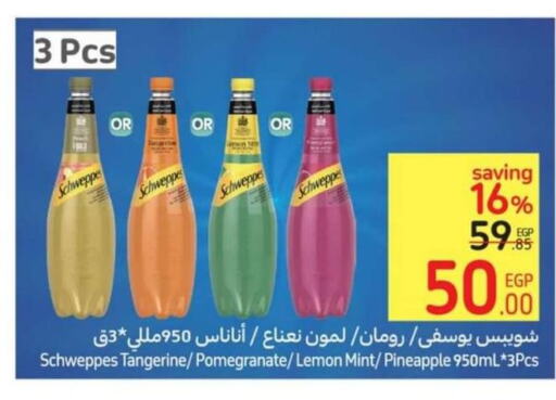 SCHWEPPES   in Carrefour  in Egypt - Cairo