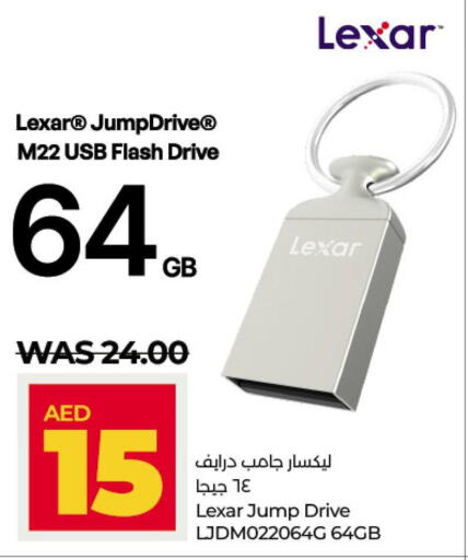 LEXAR Flash Drive  in Lulu Hypermarket in UAE - Al Ain