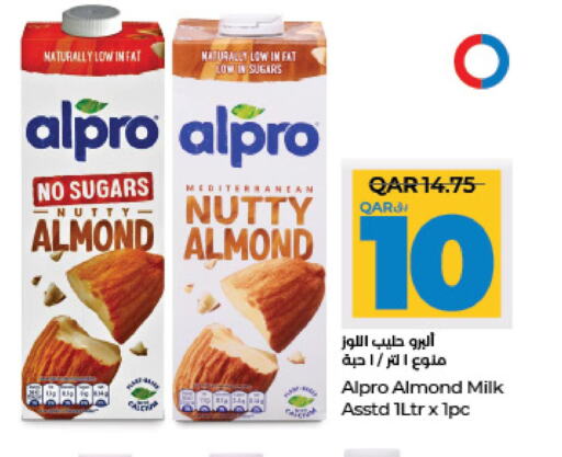 ALPRO Flavoured Milk  in LuLu Hypermarket in Qatar - Doha