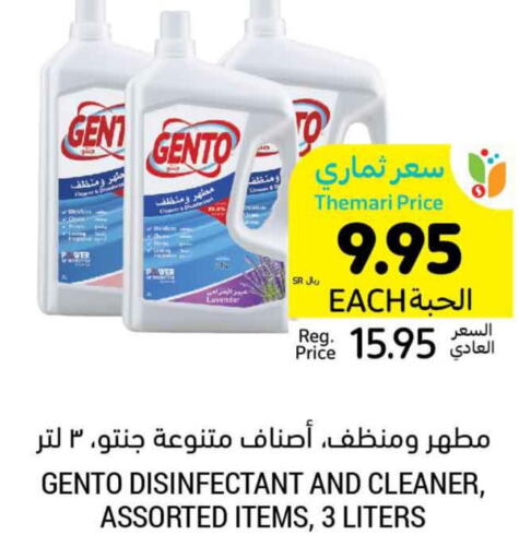 GENTO Disinfectant  in Tamimi Market in KSA, Saudi Arabia, Saudi - Unayzah