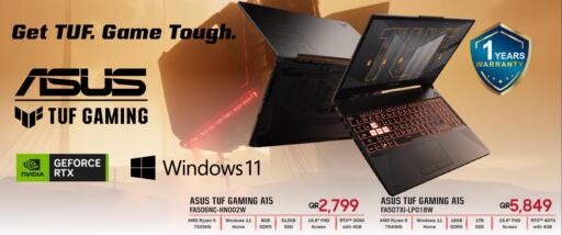 ASUS Laptop  in Techno Blue in Qatar - Al-Shahaniya