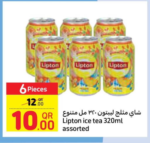 Lipton ICE Tea  in Carrefour in Qatar - Al-Shahaniya