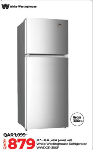 WHITE WESTINGHOUSE Refrigerator  in LuLu Hypermarket in Qatar - Al Rayyan
