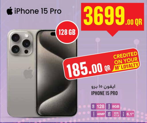 APPLE iPhone 15  in Monoprix in Qatar - Al Wakra