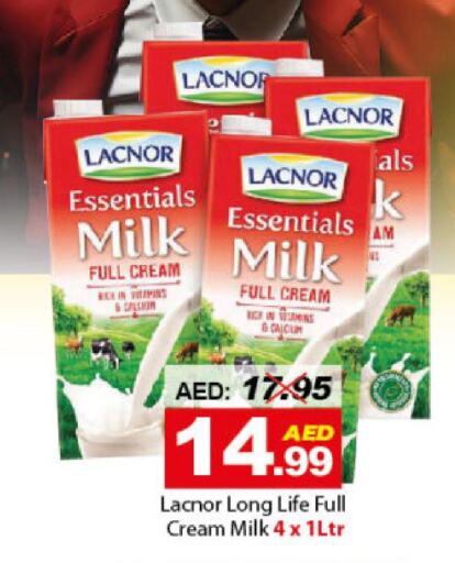 LACNOR Long Life / UHT Milk  in ديزرت فريش ماركت in الإمارات العربية المتحدة , الامارات - أبو ظبي