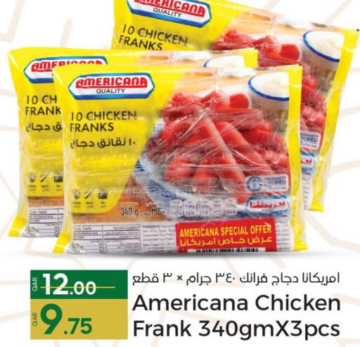 AMERICANA Chicken Franks  in Paris Hypermarket in Qatar - Al-Shahaniya