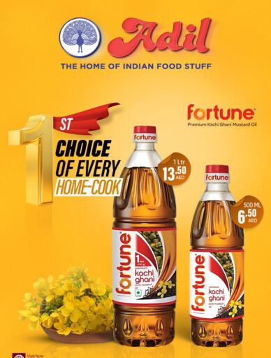 FORTUNE Mustard Oil  in Adil Supermarket in UAE - Dubai