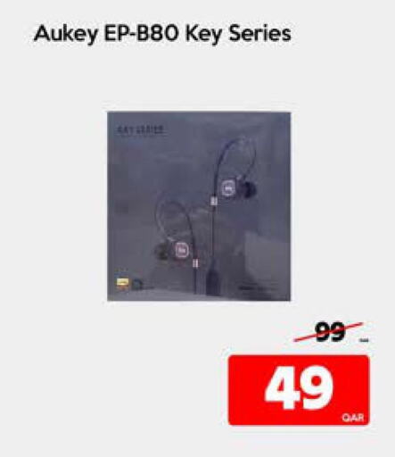AUKEY Earphone  in iCONNECT  in Qatar - Al Wakra