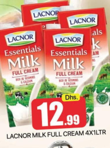 LACNOR Full Cream Milk  in مانجو هايبرماركت in الإمارات العربية المتحدة , الامارات - دبي