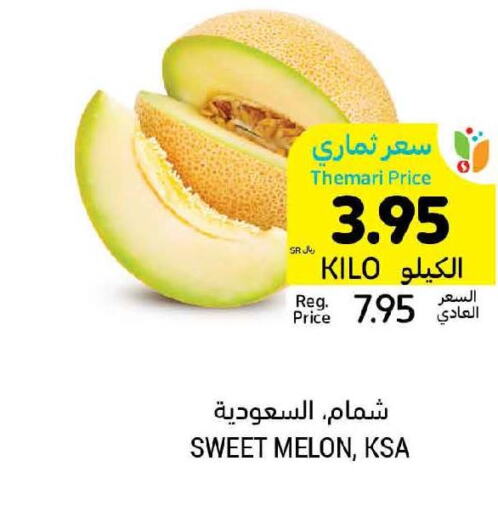  Sweet melon  in Tamimi Market in KSA, Saudi Arabia, Saudi - Ar Rass