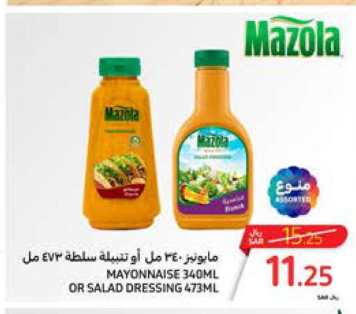 MAZOLA Mayonnaise  in Carrefour in KSA, Saudi Arabia, Saudi - Al Khobar