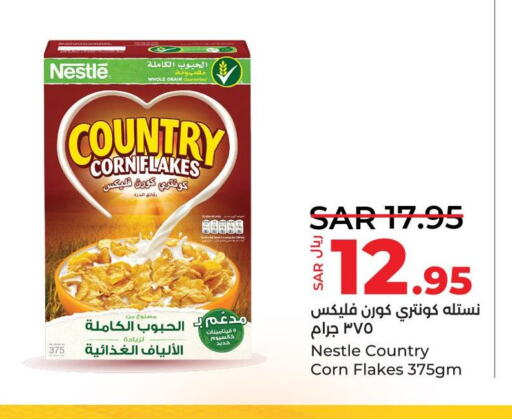 NESTLE COUNTRY Corn Flakes  in LULU Hypermarket in KSA, Saudi Arabia, Saudi - Al Khobar