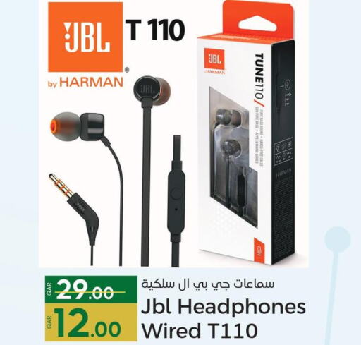 JBL Earphone  in Paris Hypermarket in Qatar - Al-Shahaniya