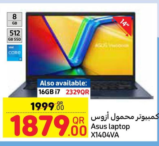 ASUS Laptop  in Carrefour in Qatar - Al Shamal