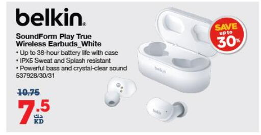 BELKIN Earphone  in X-Cite in Kuwait - Jahra Governorate