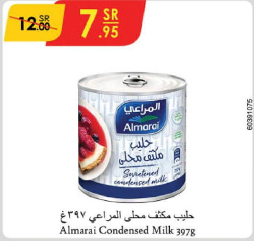 ALMARAI Condensed Milk  in Danube in KSA, Saudi Arabia, Saudi - Ta'if