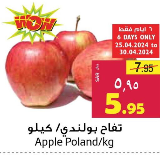  Apples  in Layan Hyper in KSA, Saudi Arabia, Saudi - Al Khobar