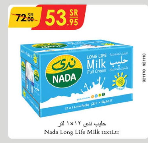 NADA Long Life / UHT Milk  in Danube in KSA, Saudi Arabia, Saudi - Al-Kharj