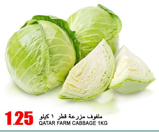  Cabbage  in Food Palace Hypermarket in Qatar - Al Khor