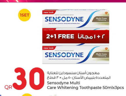 SENSODYNE Toothpaste  in Rawabi Hypermarkets in Qatar - Al-Shahaniya