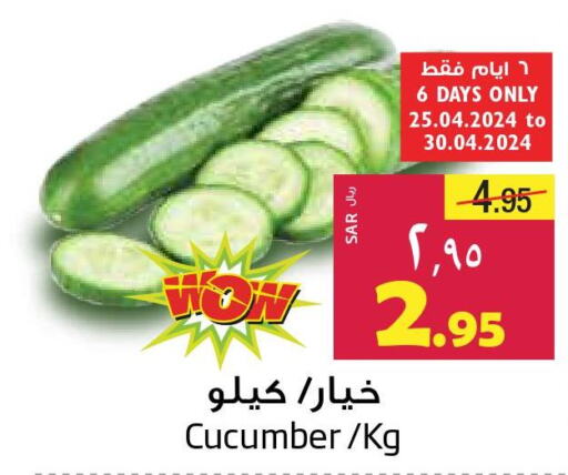  Cucumber  in Layan Hyper in KSA, Saudi Arabia, Saudi - Dammam