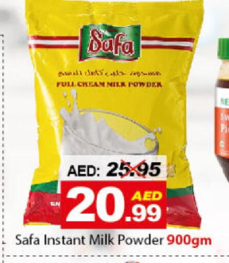 SAFA Milk Powder  in DESERT FRESH MARKET  in UAE - Abu Dhabi