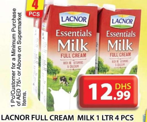 LACNOR Full Cream Milk  in جراند هايبر ماركت in الإمارات العربية المتحدة , الامارات - الشارقة / عجمان